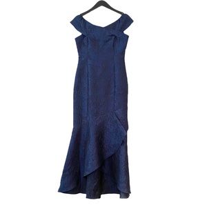 NWT Shoshanna Midnight Navy Gown